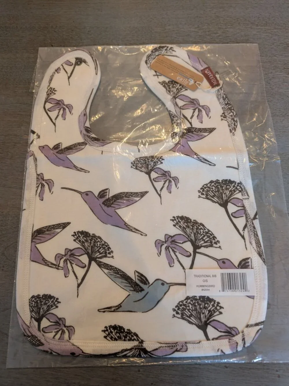 MILKBARN  Hummingbird Organic Traditional Bib- New w/ Tags